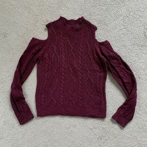 Ardene Shoulder Cut-out Sweater
